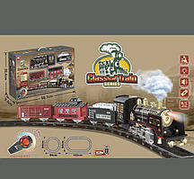 Залізниця на радіокеруванні 3152 B, акумулятор 3.7 V, пульт 2.4 GHz, звуки, підсвічування, пар