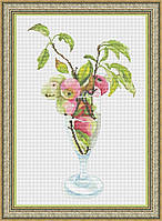 Набір для вишивки хрестиком Яблучний коктейль VN-034 (OLanTA)