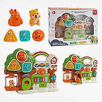 Музичний будинок CY 8006 B звук, підсвічування, піаніно, тріскачка