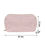 Жіноча косметичка ZUO 571 21х11 см Pink 13068-84208, фото 5