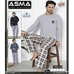 Чоловіча байкова піжама виробництва Туреччина (1 колір у пакованні) Розміри: L,XL,2XL,3XL,4XL (51000-1)