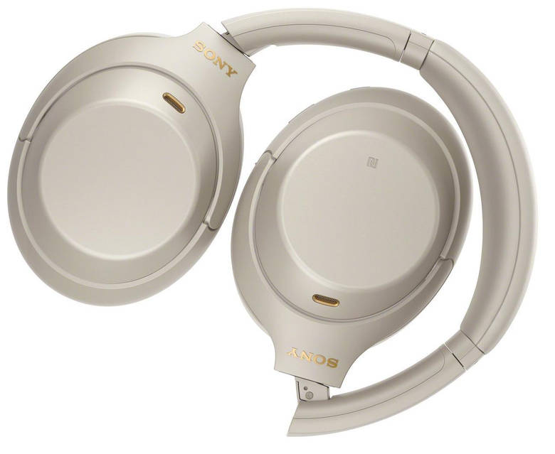 SONY WH-1000XM4 ヘッドホン XM4 シルバー Наушники с микрофоном Sony WH-1000XM4 Silver (WH1000XM4S) Наушники