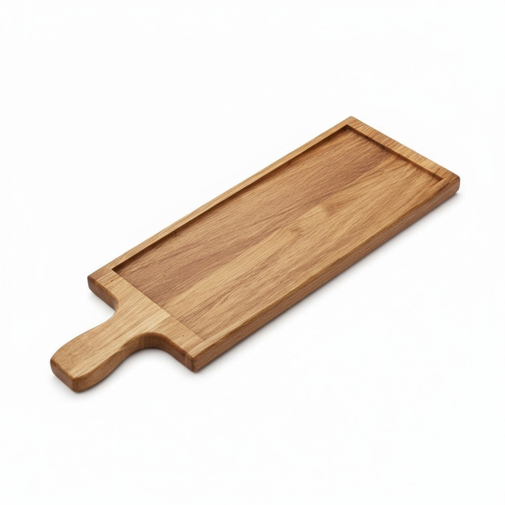 Дошка для сервірування та подачі страв "Лонг" з ручкою 40х15 см, фото 1