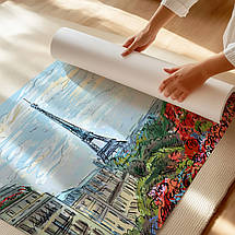 Плакат "Париж, Єлисейські Поля, Ейфелева Вежа, Paris, France, la Tour Eiffel", 40×60см, фото 2