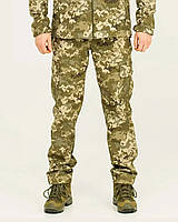 Штани тактичні утеплені на флісі, тканина софтшелл піксель