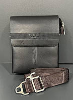 Чоловіча сумка POLO шкіряний клапан (гуртом/роздріб)