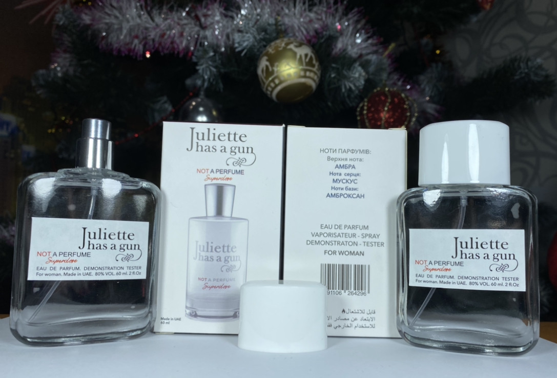 Міні-тестер Duty Free 60 ml Juliette Has A Gun Not a Perfume, Джульєтта Хез Е Ган, фото 1