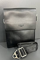 Чоловіча сумка POLO шкіряний клапан (гуртом/роздріб)