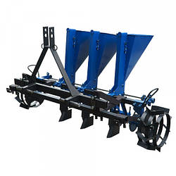 Часникосаджалка 3-рядна (для мінітрактора)  (ланцюг з подвійною ложкою Ø34, Ø24,5) (ЧС24)