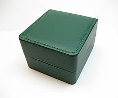 Подарункова коробка для наручних годинників ECO жкіра зелена