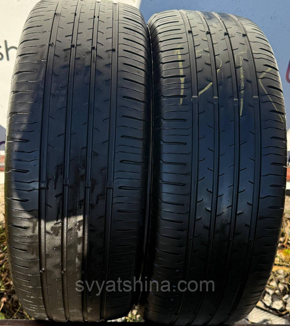 Шини б/у 215/60R16 Continental Eco Contact 6, літні, 4.6 мм залишок, 2023 рік