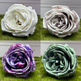 Троянда голівка латексна штучна |Д-9 см | 20 шт. в упаковці