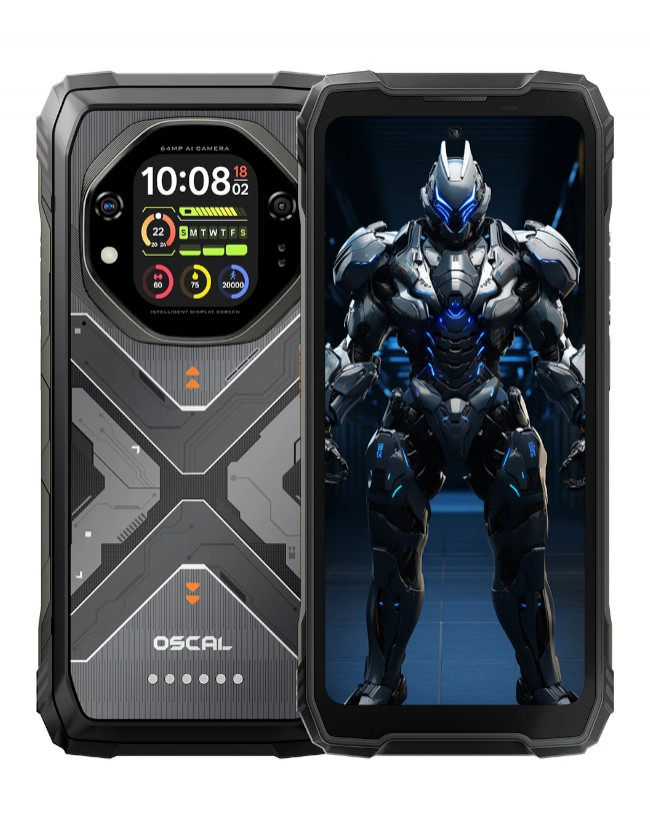 Смартфон Blackview Oscal Tank 1 12/256GB Black