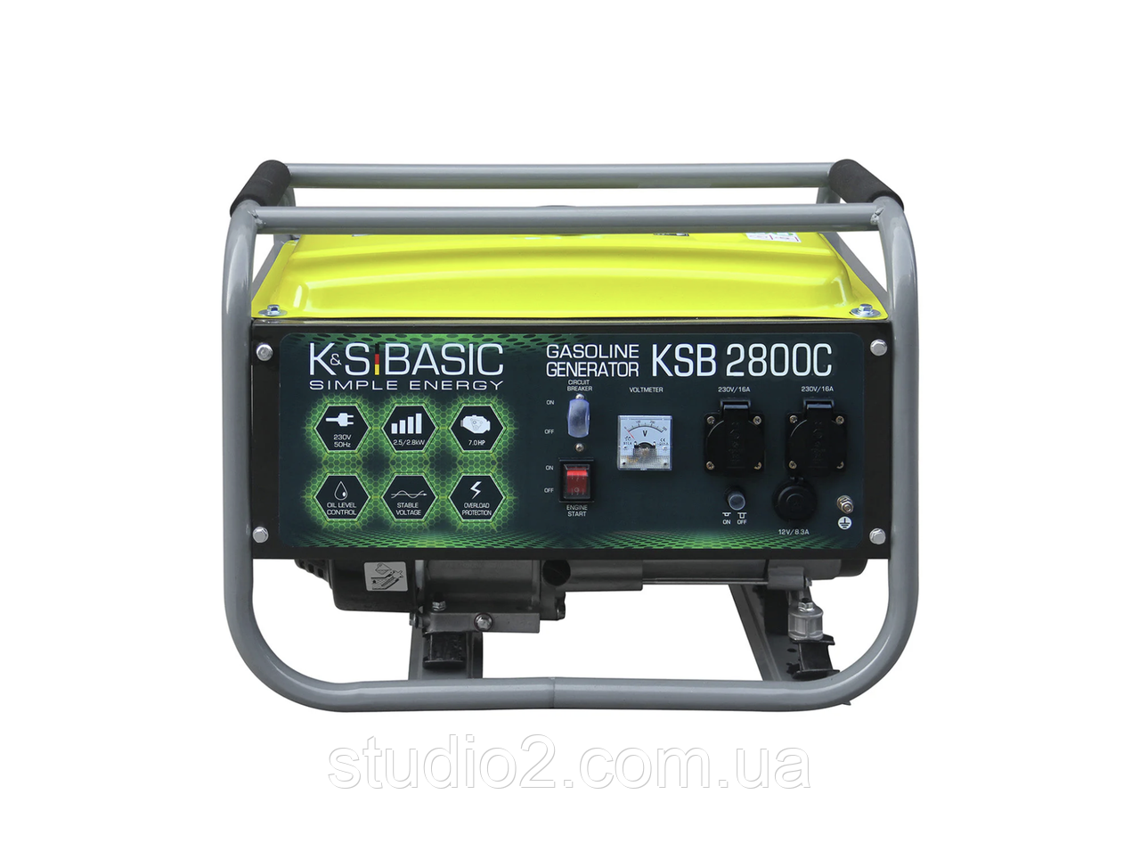 Бензиновий генератор «K&S BASIC» KSB 2800C, фото 1