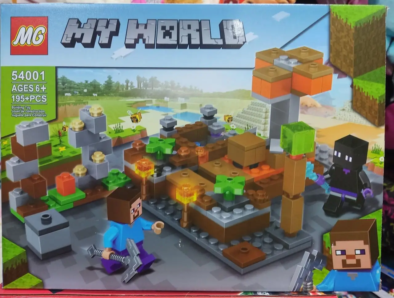 Конструктор 54001 Майнкрафт Пригоди Зимагор Скелета 195 деталей, фото 1