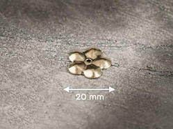 Накладки декоративні. Колір "золото". 20мм / Накладки декоративні. Колір "золото". 20мм