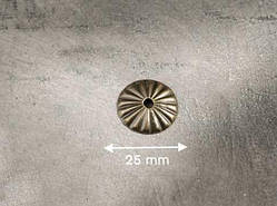 Кнопки декор. "Стара латунь". 25мм / Кнопки декор. "Стара латунь". 25мм