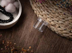 Баночка пластикова для крему. 30x30мм 8мл / Баночка пластикова для крему. 30x30мм 8мл