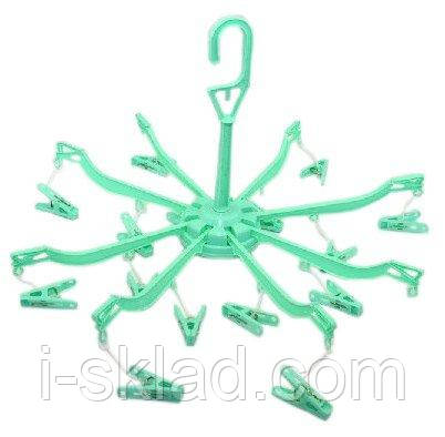 Сушарка для шкарпеток Вг-Мікс на 16 прищіпок кольорова 00147