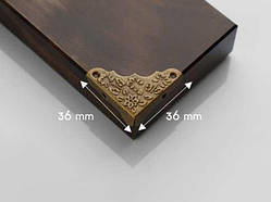 Кутник металевий. 36х36мм / Кутник металевий. 36х36мм