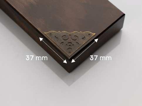 Куточок для декорування. 37х37мм / Куточок для декорування. 37х37мм, фото 1