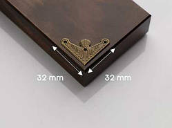 Куточок для декорування. 32х32мм / Куточок для декорування. 32х32мм