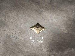 Декоративні накладки. Колір "золото". 20мм / Декоративні накладки. Колір "золото". 20мм