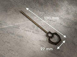 Ключ декоративний металевий. 100х27мм / Ключ декоративний металевий. 100х27мм