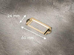 Декоративні накладки. Колір "золото". 60х24мм / Декоративні накладки. Колір "золото". 60х24мм