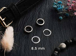 Люверси. Колір "срібло". 8,5 мм / Люверси. Колір "срібло". 8,5 мм