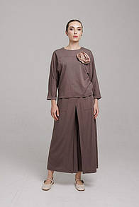 Жіночий костюм зі штанами-спідницею TELL MKTL2277/3-3776/3