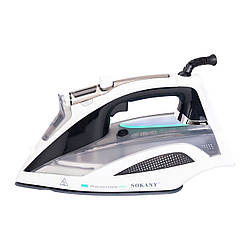 Праска парова ручна з автовідключенням ручна професійна для одягу 2400 Вт Sokany SK-11030 Доставка по Україні