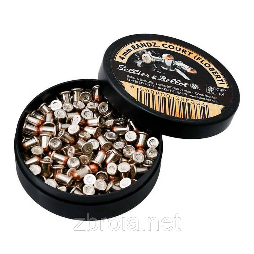 Патрони Флобера Sellier & Bellot Randz Court кал. 4 мм 200 шт./уп