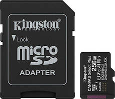 Карта пам`яті Kingston 16Gb, micro SD, Class 10, Canvas Select Plus