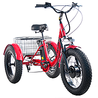 Фетбайк триколісний з електроприводом Ardis 20 CTB ST "Charge" 500W 48V/13 Ah-45км запас ходу червоний