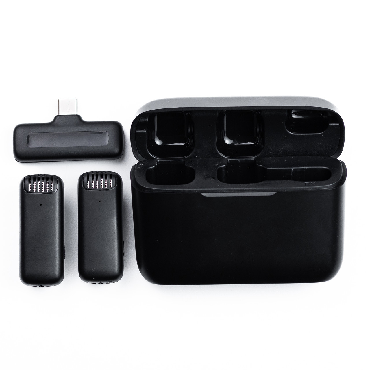 Петлічка для телефону бездротова набір 2 шт блютуз мікрофон петличний з шумозаглушенням HP Доставка по Україні, фото 1