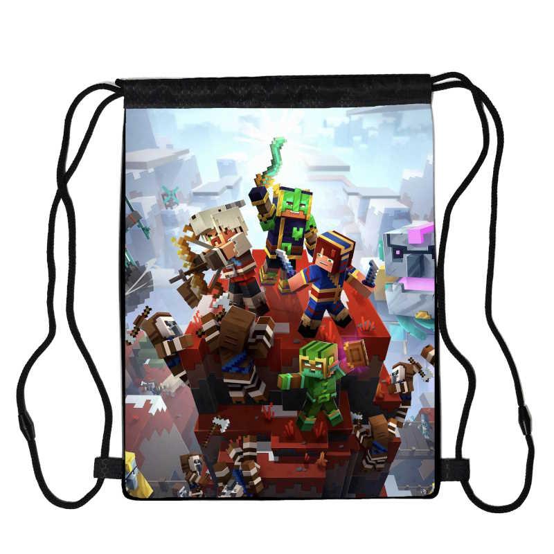 Сумка для взуття Майнкрафт (Minecraft 0015), 410 х 300 мм, фото 1