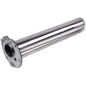 Фланець (нержав. сталь, Dзовн.=120 mm, Dколби=50 mm, L=340 mm) під сухий ТЕН для бойлера 1500 W Atlantic/ROUND, фото 1