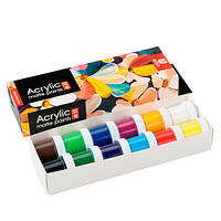 Фарба акрилова 12 кольорів 10 мл матова Arteo