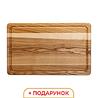 Прямокутна дошка для сервірування 40×20 см для подачі, ясен C29W250400