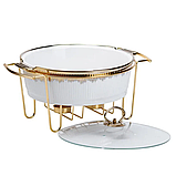 Марміт для супів 2 літри настільний круглий з підігрівом мармітниця перших страв, фото 5