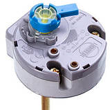 Термостат для бойлера Ariston 65115013 Thermowatt TBS 16A 250V, стрижень L=220mm, F.78/S82°C виходи на лампу, фото 5