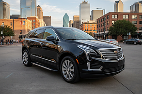 Бокові пороги Duru (2 шт., алюміній) для Cadillac XT5 2016- рр