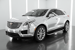 Бокові пороги Maydos V1 (2 шт., алюміній) для Cadillac XT5 2016- рр