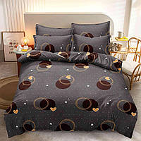 Комплект постільного бязь №пл557 Полуторний 150х220