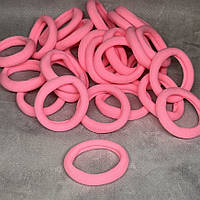 Набір гумок для волосся Калуш , D 4 см, рожевий, упаковка 25 шт, арт 016153, Рожевий