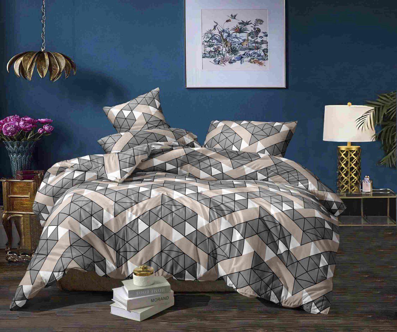 Комплект постільного бязь №пл560 Євро 200х220