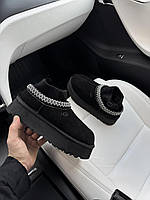 Ботинки UGG Tazz Platform Sock Black зимові Ботинки UGG