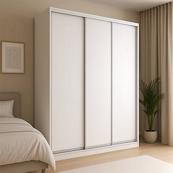 Шафа купе з фотодруком у спальну кімнату, шафа для одягу