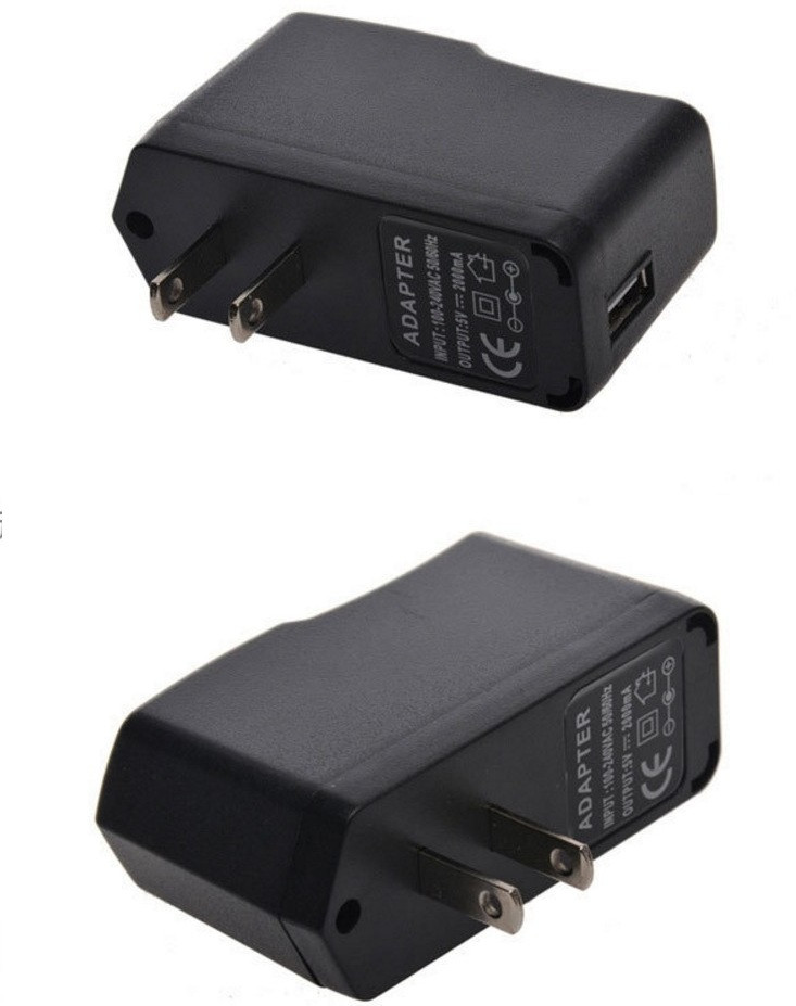 Адаптер USB 2000 mA на 220В (американська вилка)